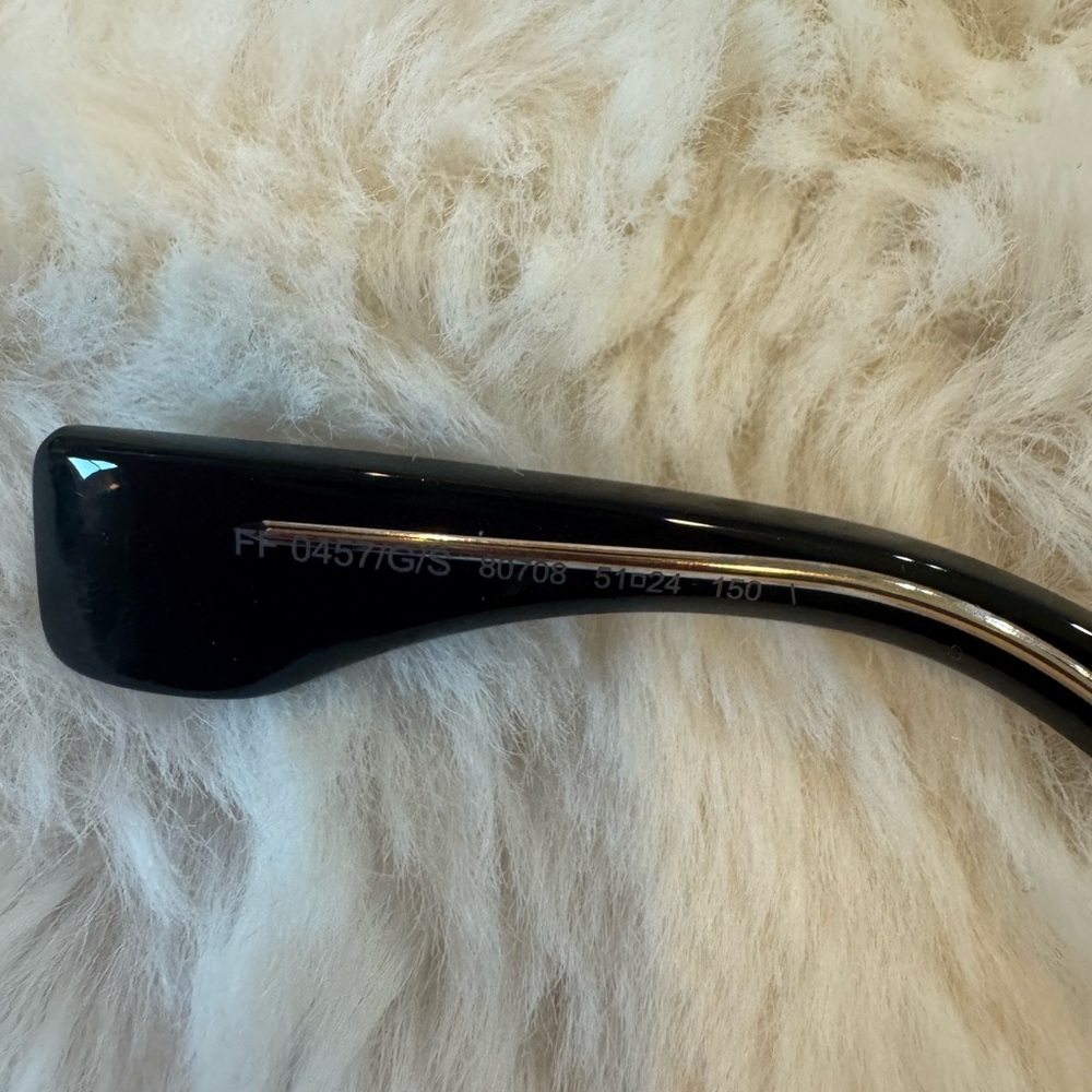 Fendi Black Gradient Square Oversized Sunglasses - Picture 4 of 12